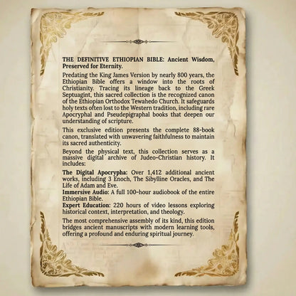 Complete Ethiopian Bible